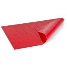 InClaMat Red VT004 anti-slip mat 400x300 grof geperforeerd