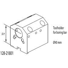 BMT65 boorbeitelopname Ø40 H72