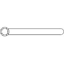 Sleutel 40mm 816-130006