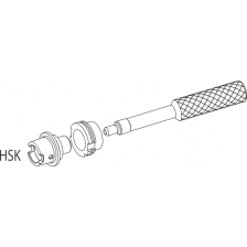 Uitrichtgereedschap voor ATC wisselaar HSK100A
