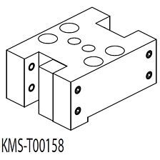 Beitelopname 25x25 mm dubbel