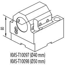BMT60 boorbeitelopname Ø50 H80