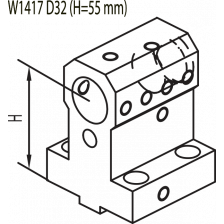 BMT55 volbooropname Ø32 H55