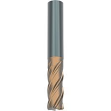 Hardmetaal frees HPC01-H D10 mm L25/32/72 R0,5 HA