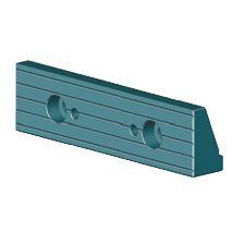 Normale bekken MP250 set van 2 stuks