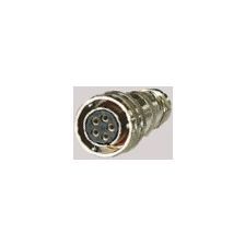 Connector 18 mm Female 5-pin met ringmoer