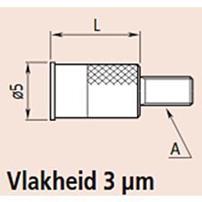 Mitutoyo 21AAA340 tastpunt staal