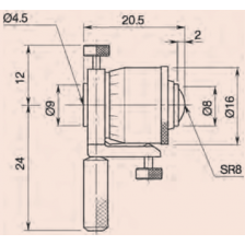 MITUTOYO Schroefmaat voor 141-103  141-003