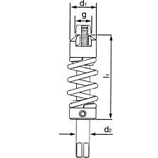 Afbraamgereedschap 120° Z3 gecoat voor DIN376 tappen M10