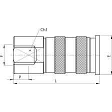 OML nulpuntspansysteem APS Snelkoppeling G1/8 inch female