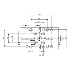 OML centreerspanner IMG 125-220 alleen body