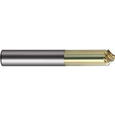 Ø6 mm L2,25/57 Z=5 TiAlZrN  afschuinfrees VHM SuperAFX 90°