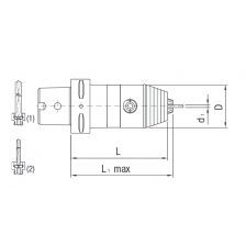 CNC boorhouder ISO26623 Capto C5 boor 0,5-13 mm IK