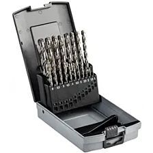 Set Ø1,0-10,0 mm 19-delig BOOR VN10085 N DIN338 HSS-CO5