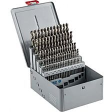 Set Ø2,0-10,0 mm 81-delig BOOR VN10085 N DIN338 HSS-CO5