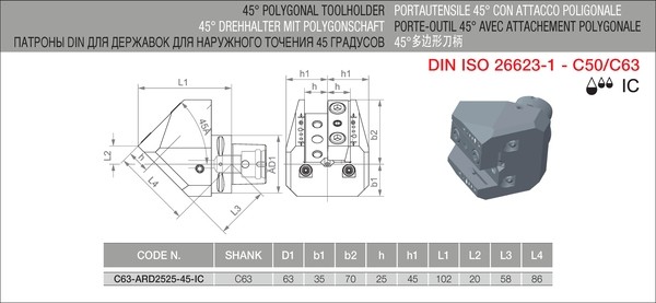 IC-TOOLTEK C63ARD