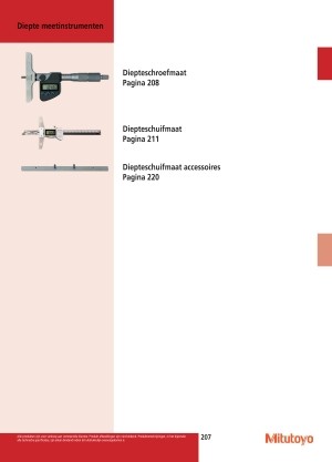 Dieptemeetinstrumenten