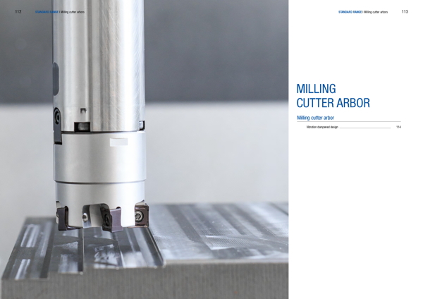 milling cutter arbor